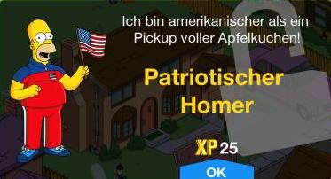 Patriotischer Homer