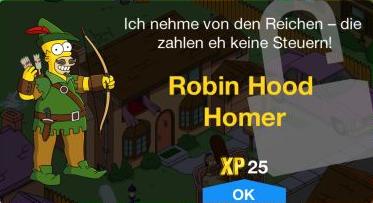 Robin Hood Homer