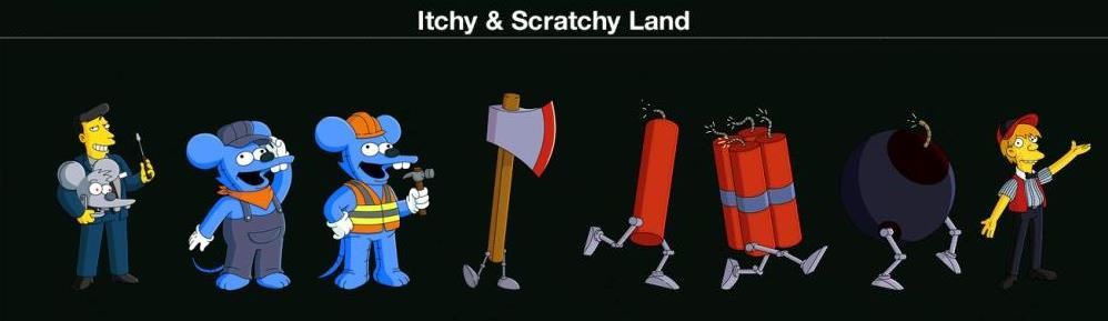 Itchy & Scratchy Land k