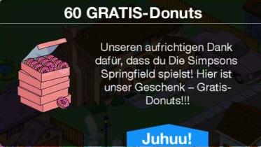 60 Gratis Donuts