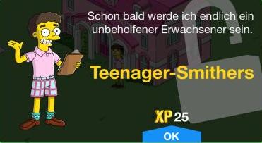 Teenager Smithers