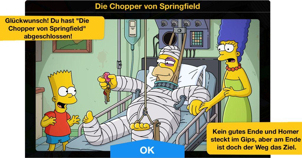 Die Chopper von Springfield Ende