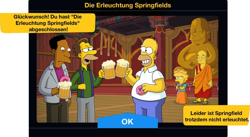 Die Erleuchtung Springfields Ende