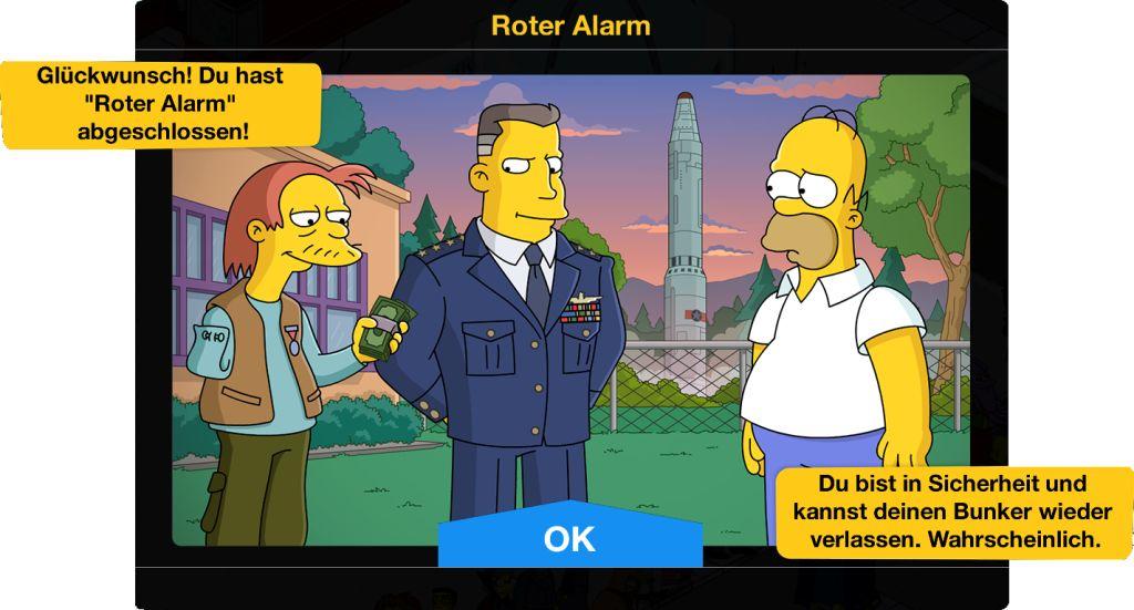 Roter Alarm Ende