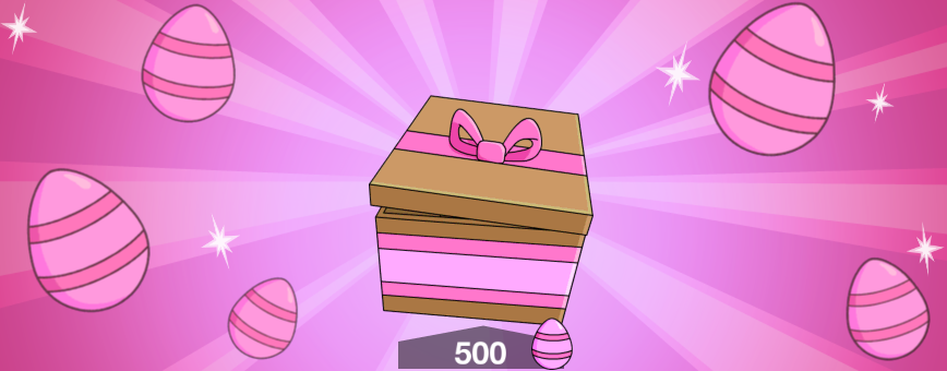Pinke Geschenkbox